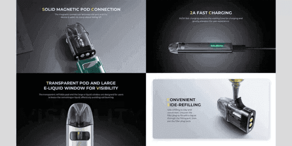 UWELL電子煙 Caliburn A3S Pod煙彈空倉:圖片 2