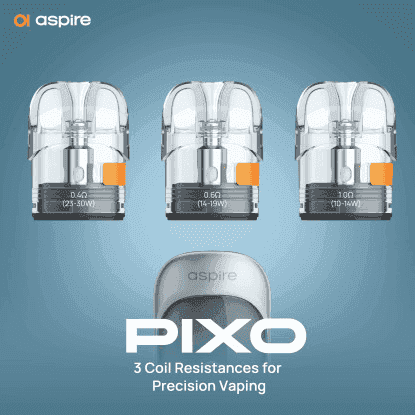 ASPIRE PIXO 霧克斯螢幕觸控電子煙30W主機/空倉/煙彈:圖片 3