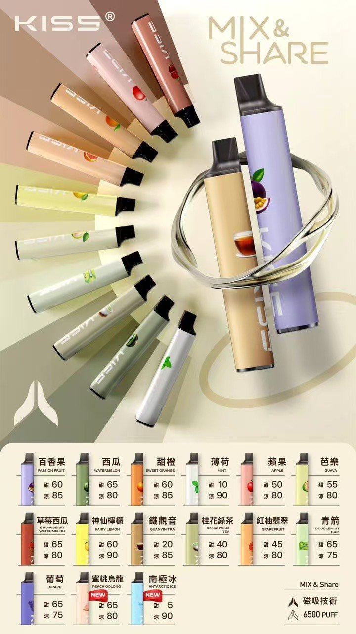 KISS凱斯電子煙一次性/拋棄式菸桿 6500口:圖片 2