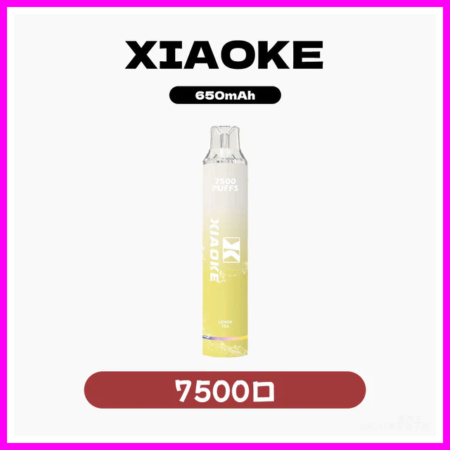 XIAOKE梟客電子煙一次性拋棄式7500口可充電【25種口味】