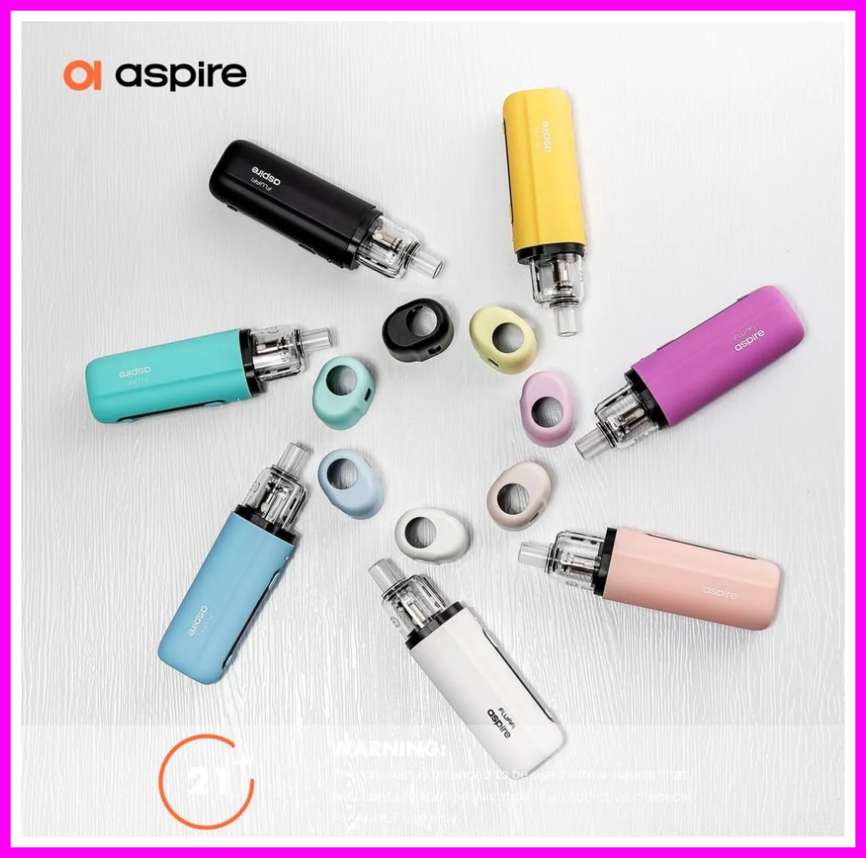 Aspire Fluffi 小煙電子煙主機酪梨妹妹主機套組