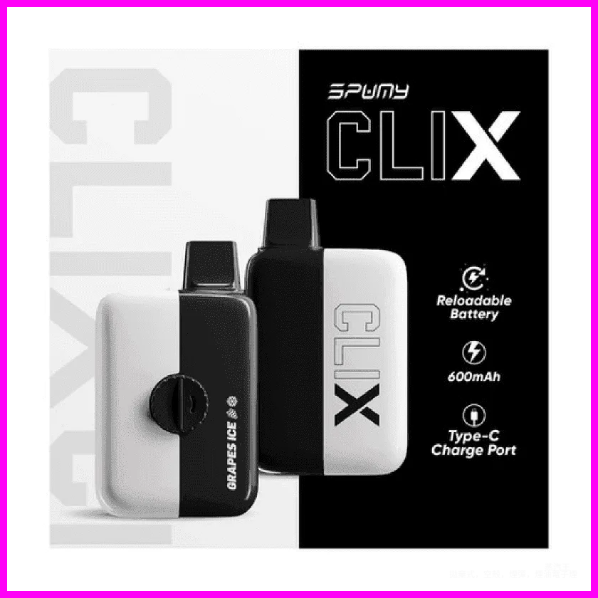 SPUMY Clix斯邦迷電子煙換彈一次性拋棄式7500口